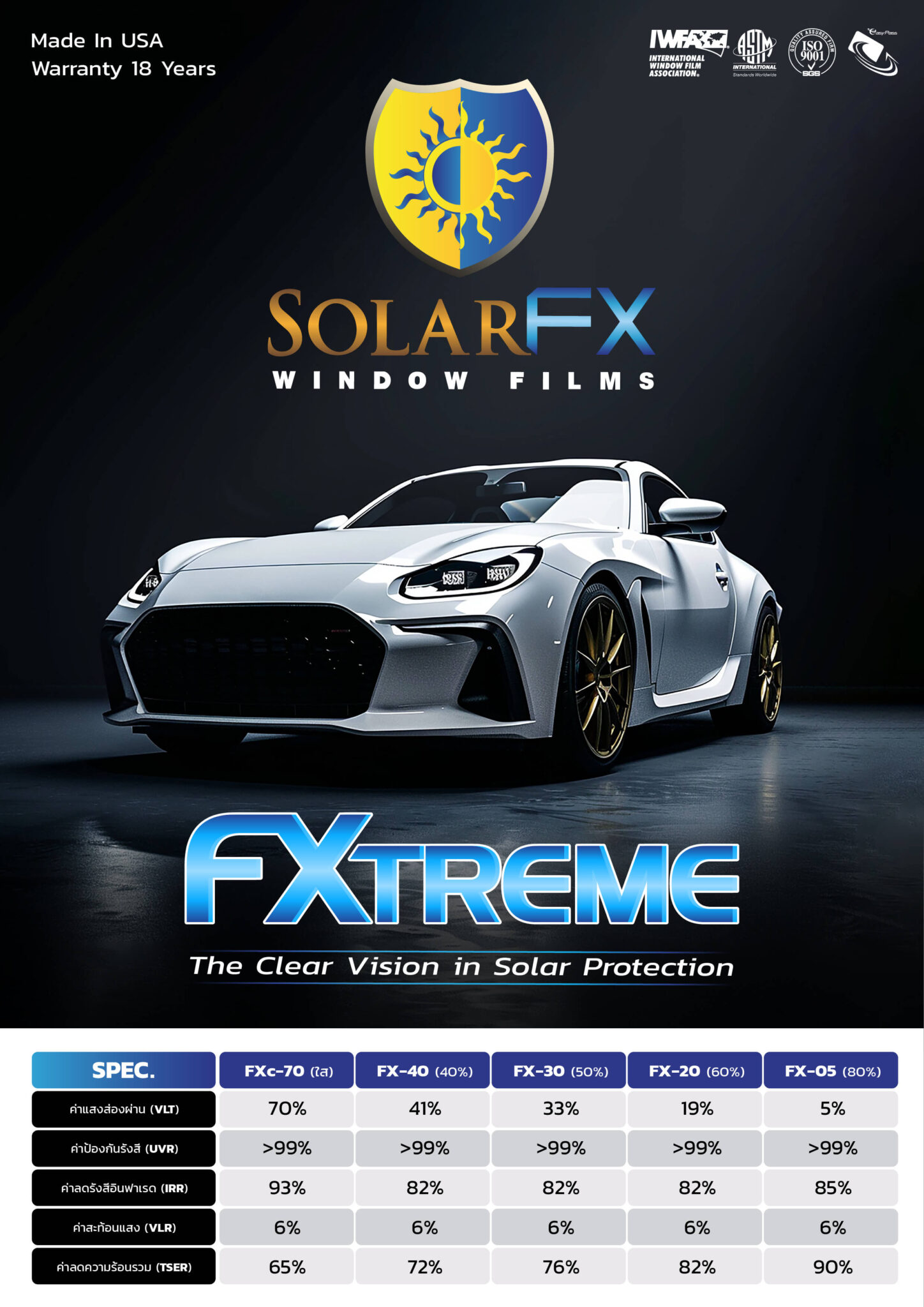 solarfx fxtreme spec